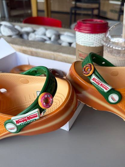 Crocs x Krispy Kreme Classic Clog "Golden Hour"