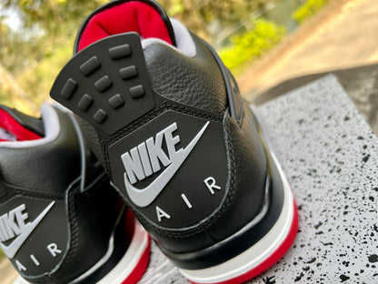 Air Jordan 4 Retro "Bred" (Reimagined)