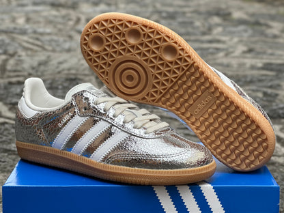 Adidas Samba "Metallic Silver"
