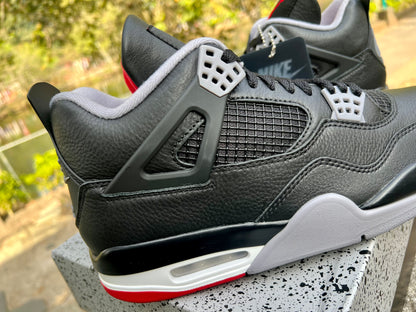 Air Jordan 4 Retro "Bred" (Reimagined)