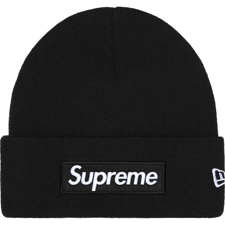 Supreme x New Era Box Logo Beanie (Black)