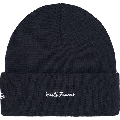 Supreme x New Era Box Logo Beanie (Navy)
