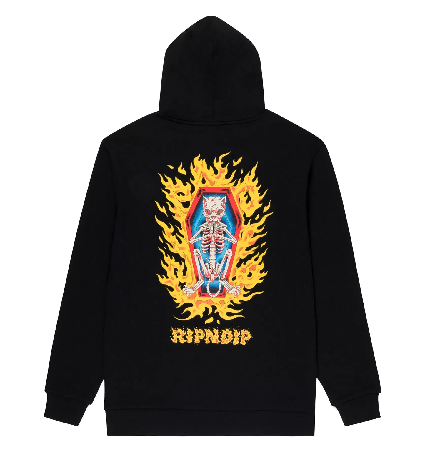 Burn In Heck Hoodie (Black)