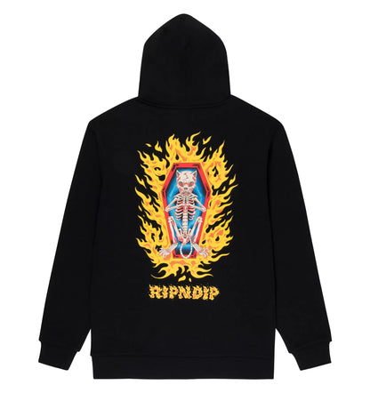 Burn In Heck Hoodie (Black)