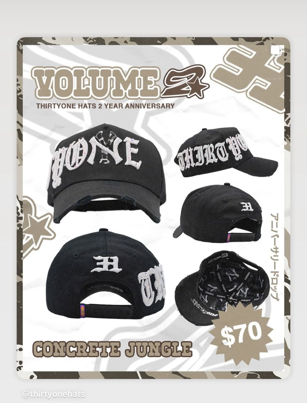 31 Hats "Concrete Jungle" (Volume 2)