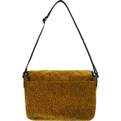 Supreme Velvet Small Messenger Bag (Tan Leopard)