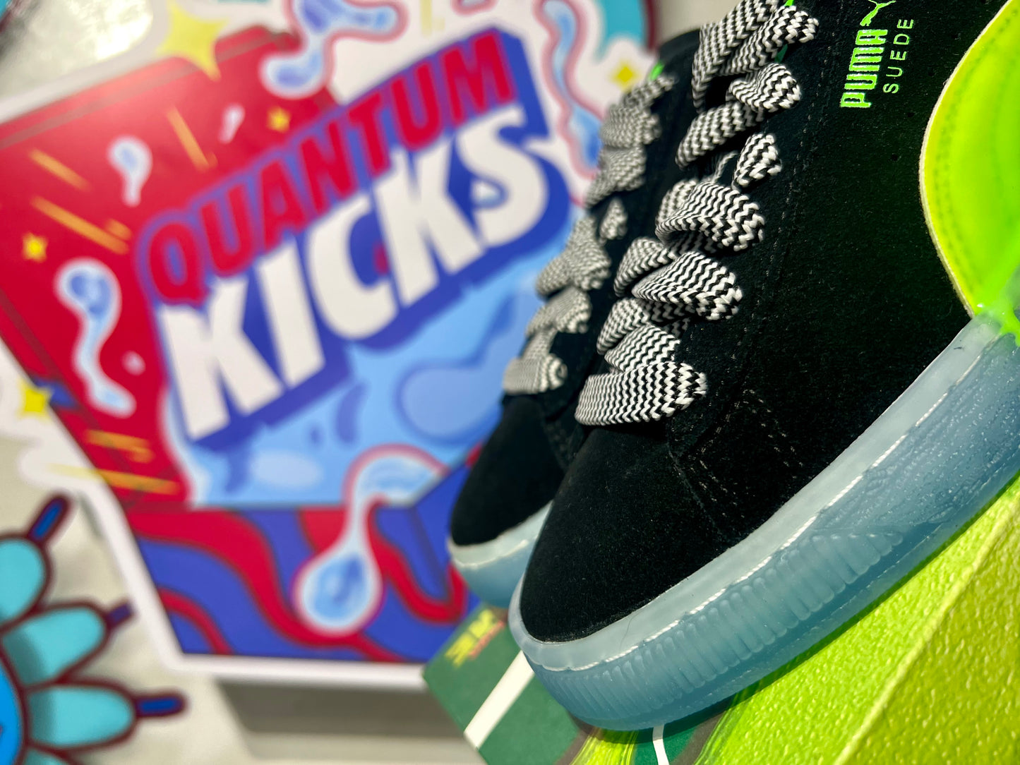 Puma Suede x Nickelodeon "Slime"