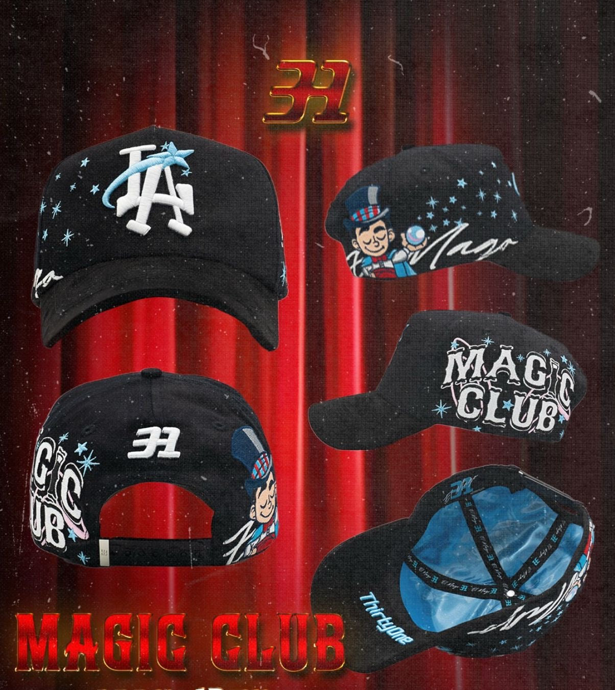 31 Hats "Magic Club"