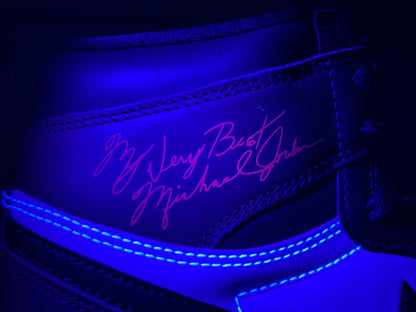 Air Jordan 1 Retro High OG "Black Toe" (Reimagined)