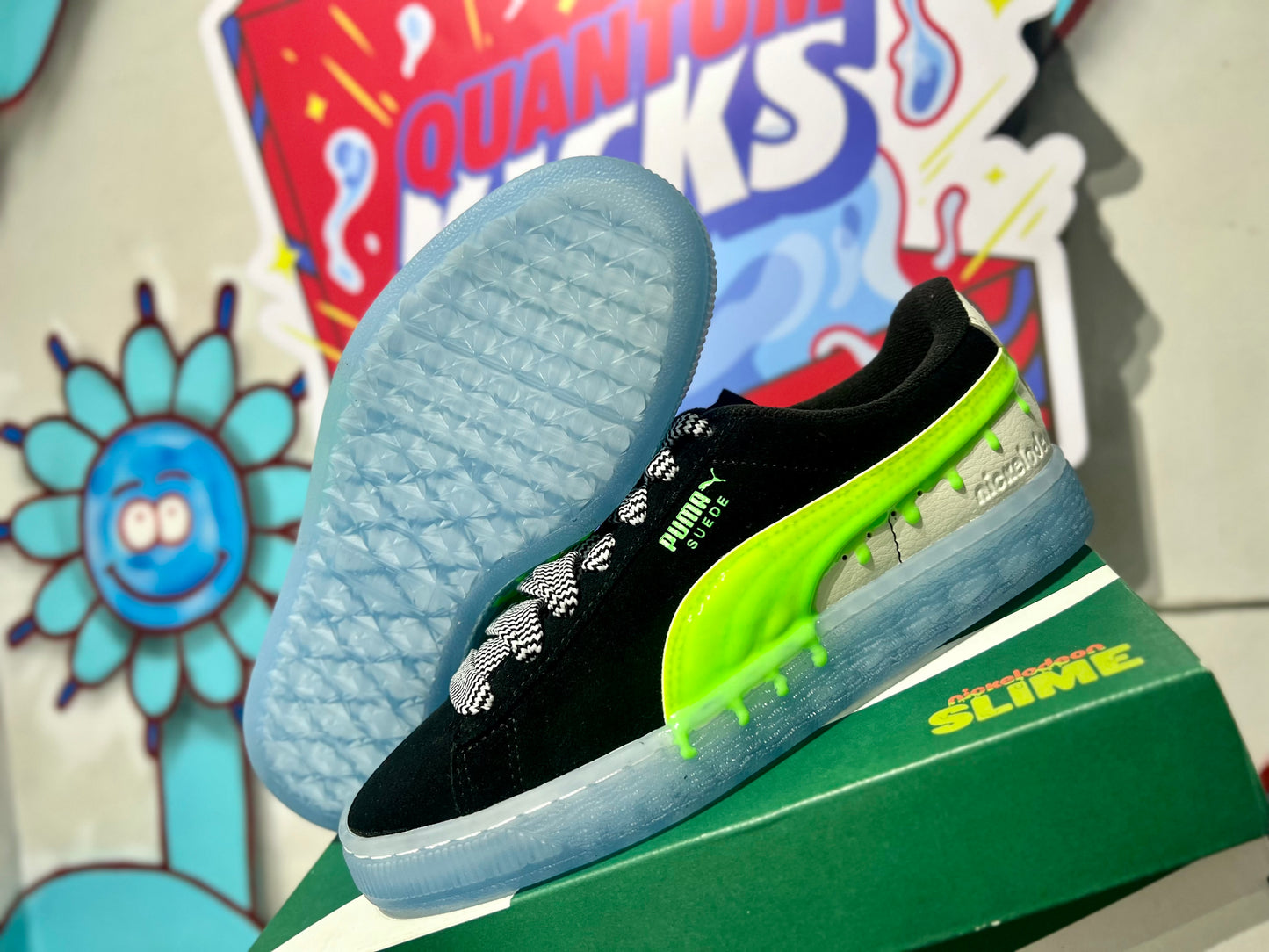 Puma Suede x Nickelodeon "Slime"