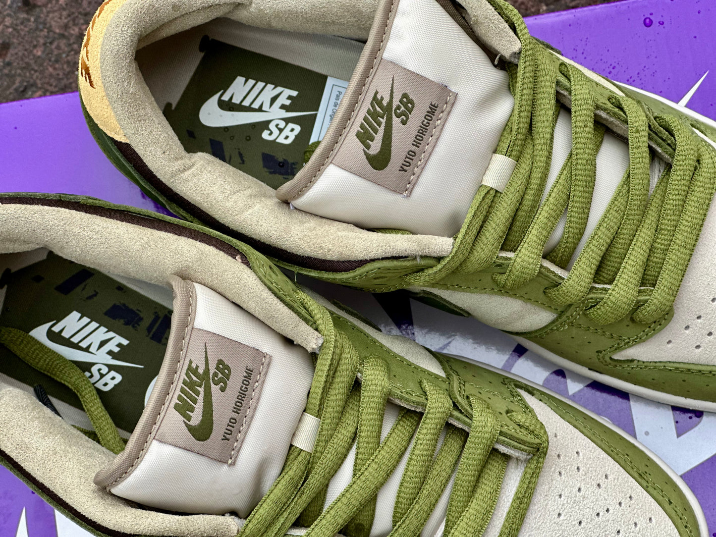 SB Dunk Low x Yuto Horigome "Matcha"