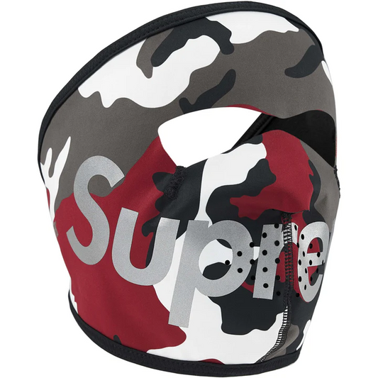 Supreme x WINDSTOPPER® Facemask (Red Camo)