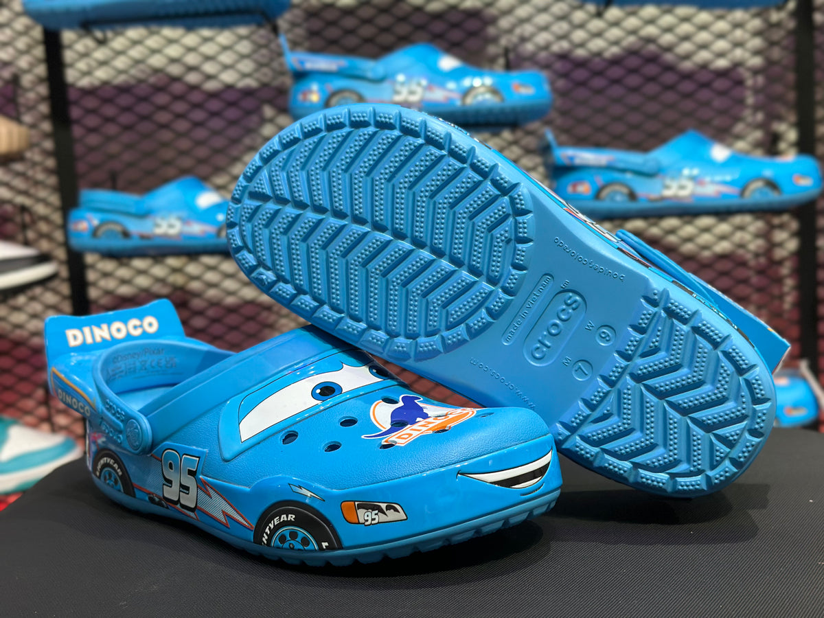 Crocs Classic Clog x Disney Cars "Rayo McQueen Dinoco"