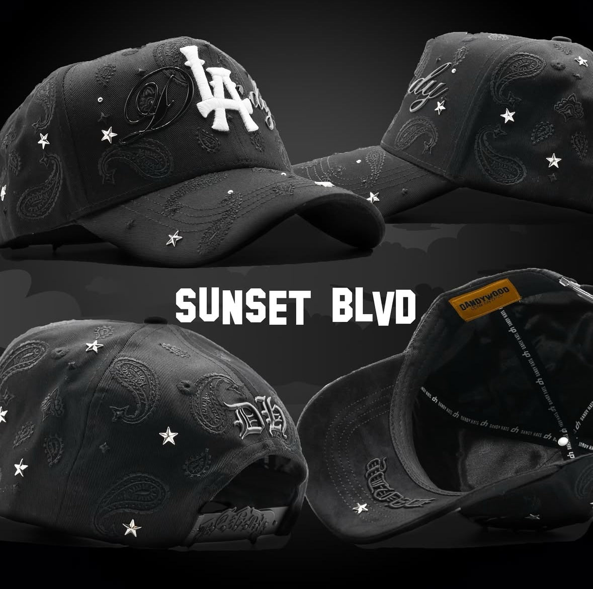 Dandy Hats "Sunset Blvd" (Dandywood)