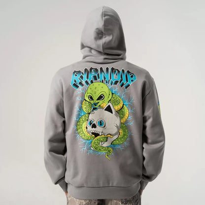 Ripndip Skull and Bones Hoodie (Charcoal)