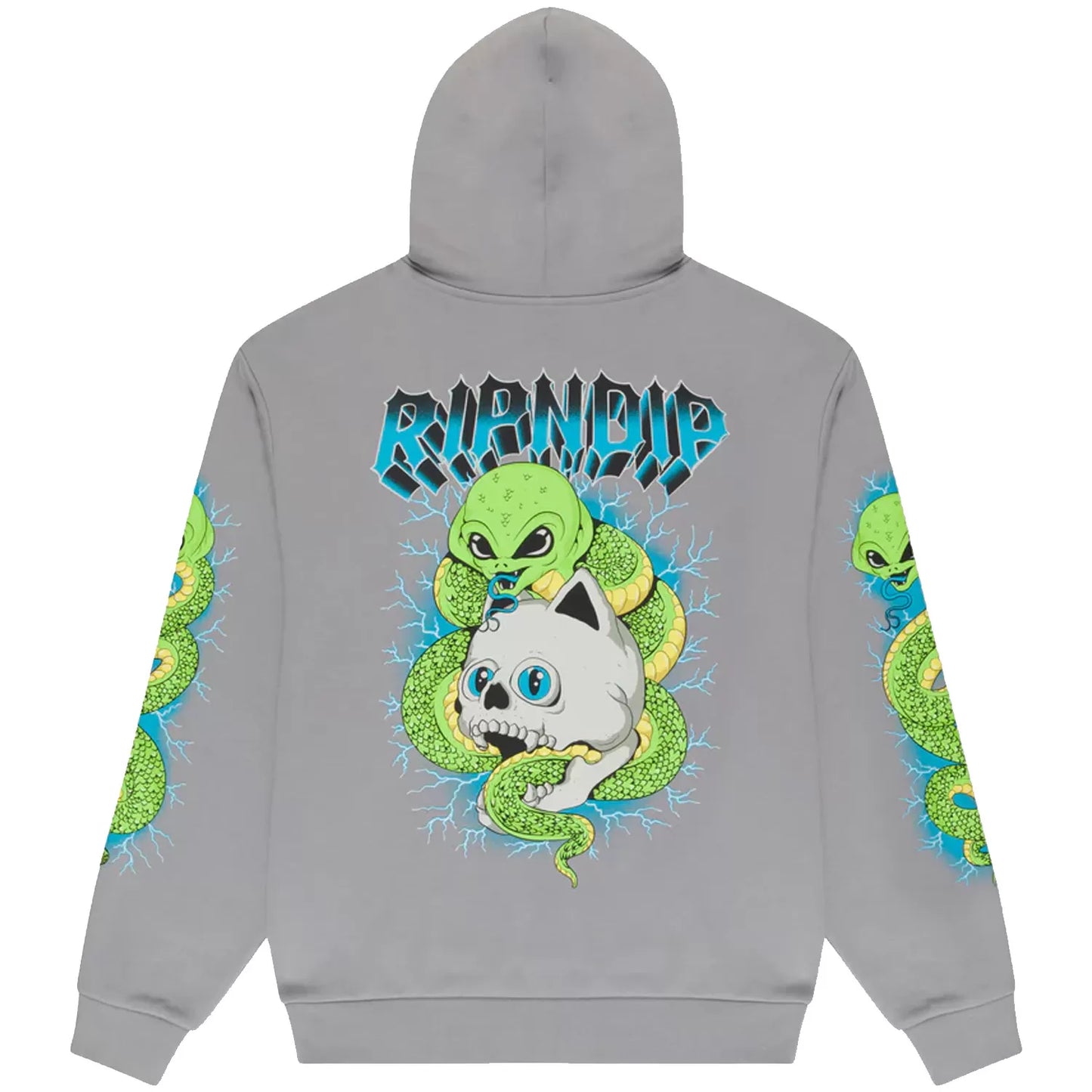 Ripndip Skull and Bones Hoodie (Charcoal)