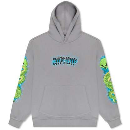 Ripndip Skull and Bones Hoodie (Charcoal)