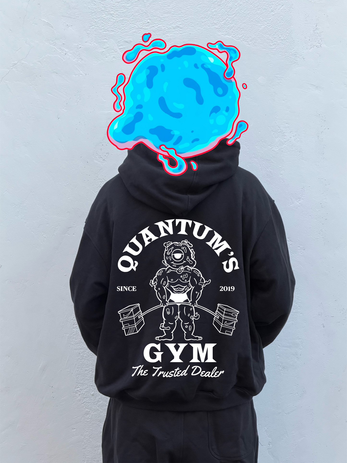 Quantum´s Gym Hoodie (Black)