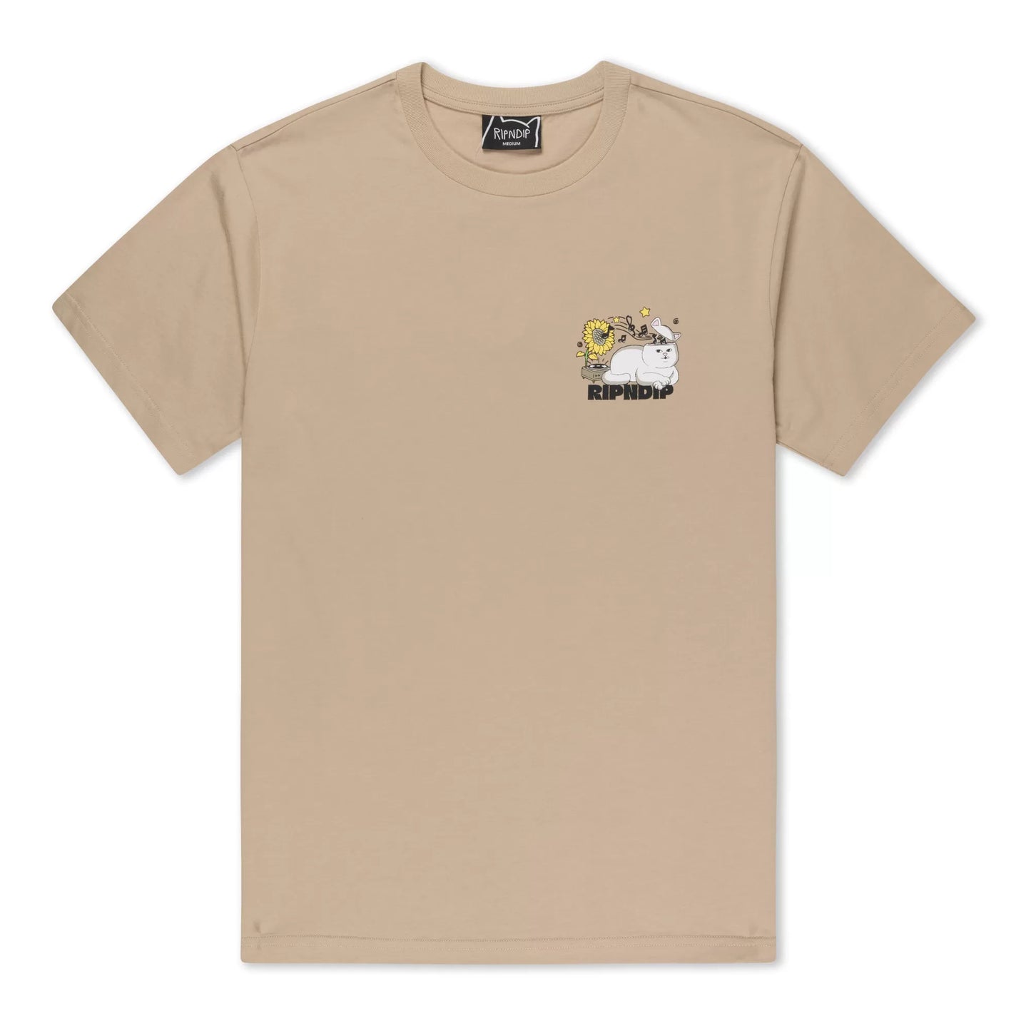 No Music No Life Tee (Almond)