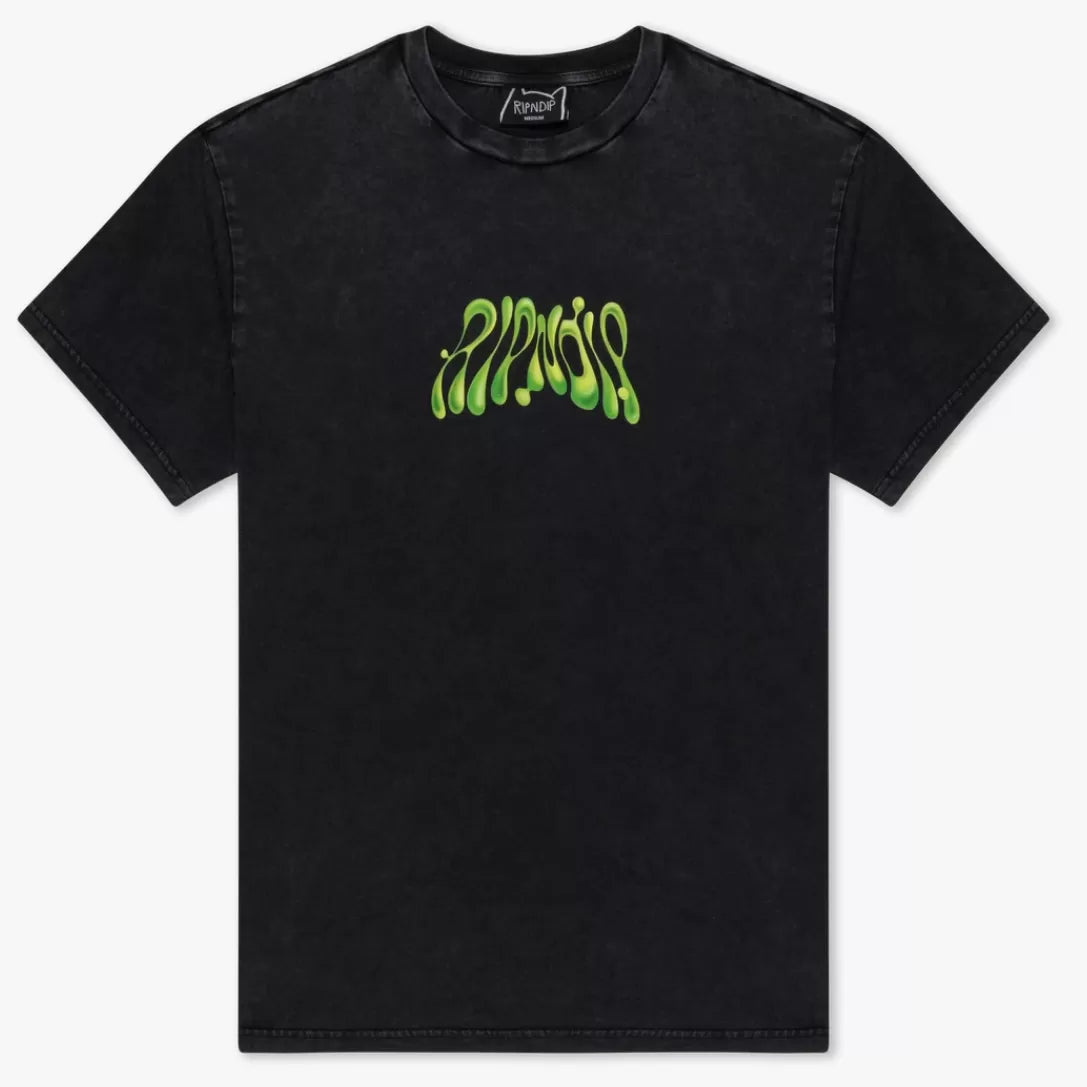 Ripndip "Lava Lamp" Tee (Black Vintage Wash)