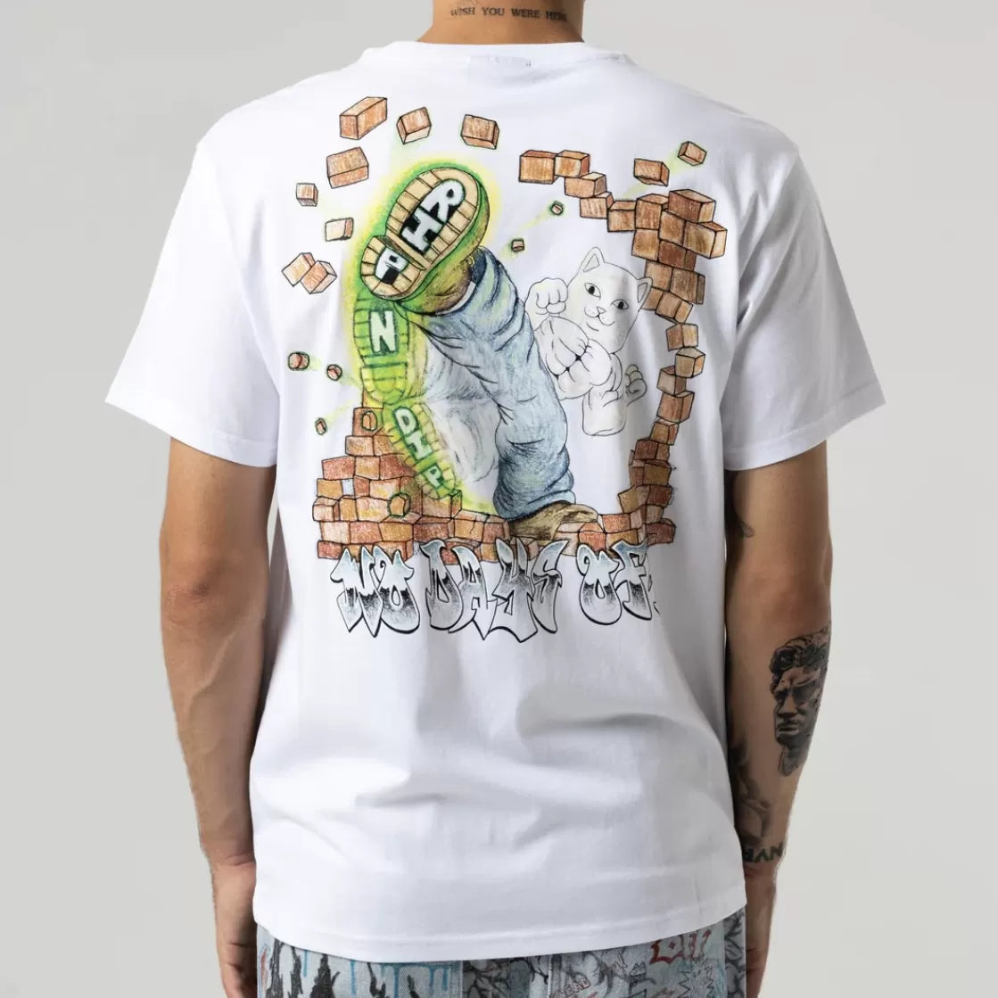 Ripndip "Karate Kat" Tee (White)