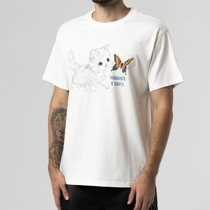 Ripndip "Nobody Cares" Tee (Bone)