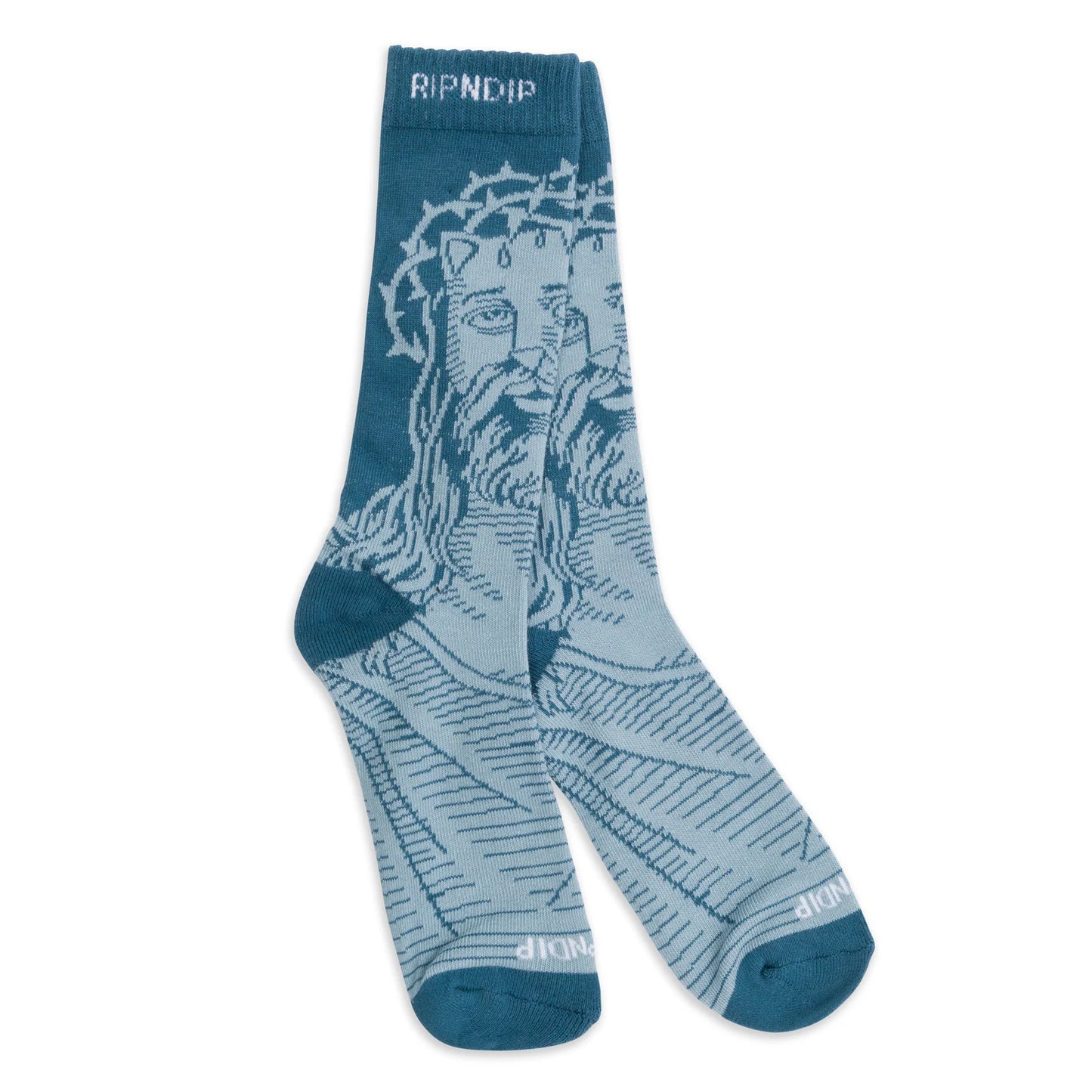 Lord Savior Nerm Socks (Navy)