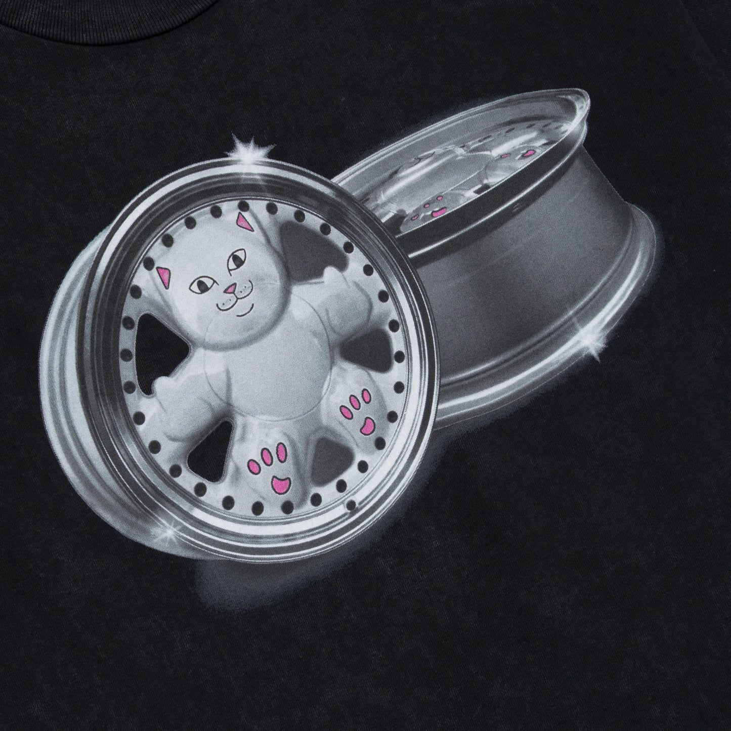Ripndip Nerm Wheels Tee (Black Vintage)