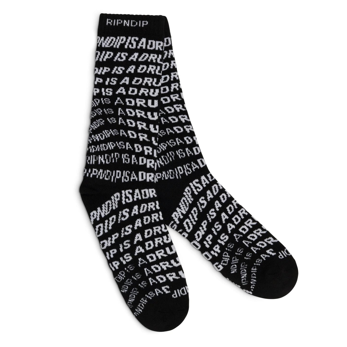 Drug From Drug Socks (Black)