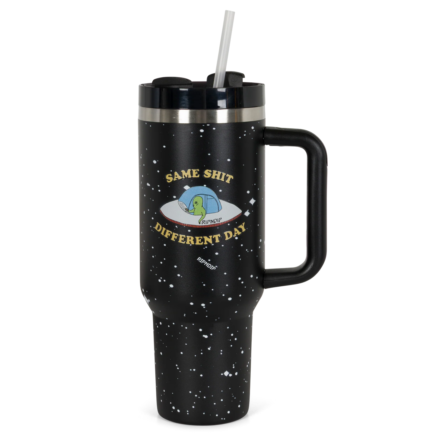 Ripndip "Same Shit Different Day" Big Cup Tumbler (Black)