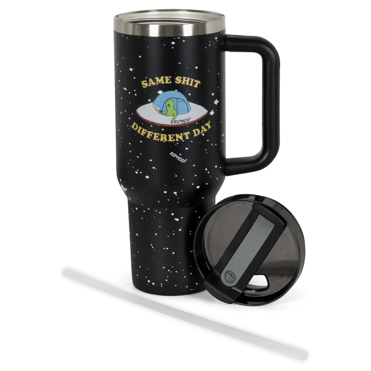 Ripndip "Same Shit Different Day" Big Cup Tumbler (Black)
