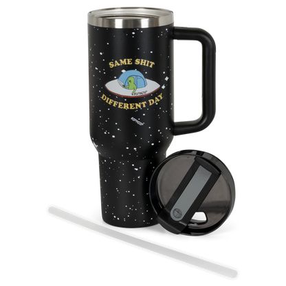 Ripndip "Same Shit Different Day" Big Cup Tumbler (Black)