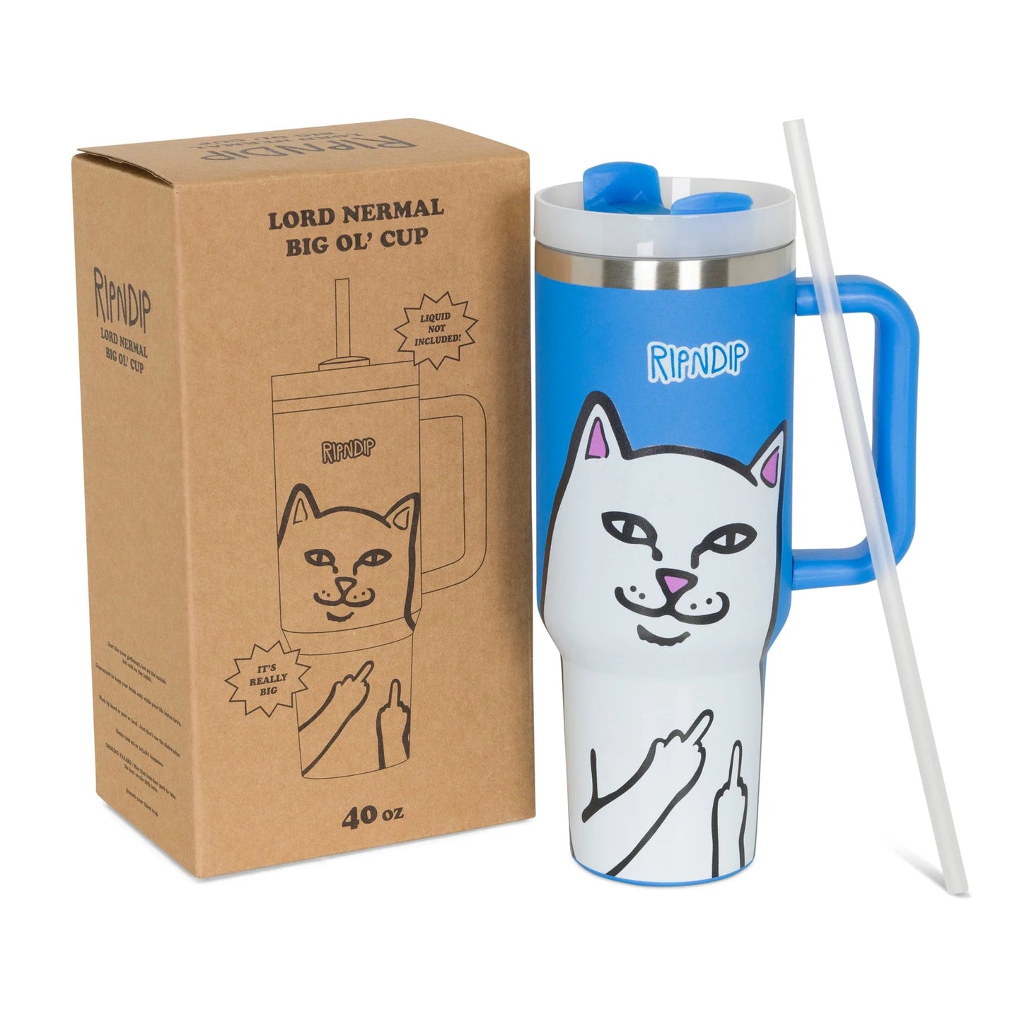 Ripndip "Lord Nermal" Big Cup Tumbler (Blue)