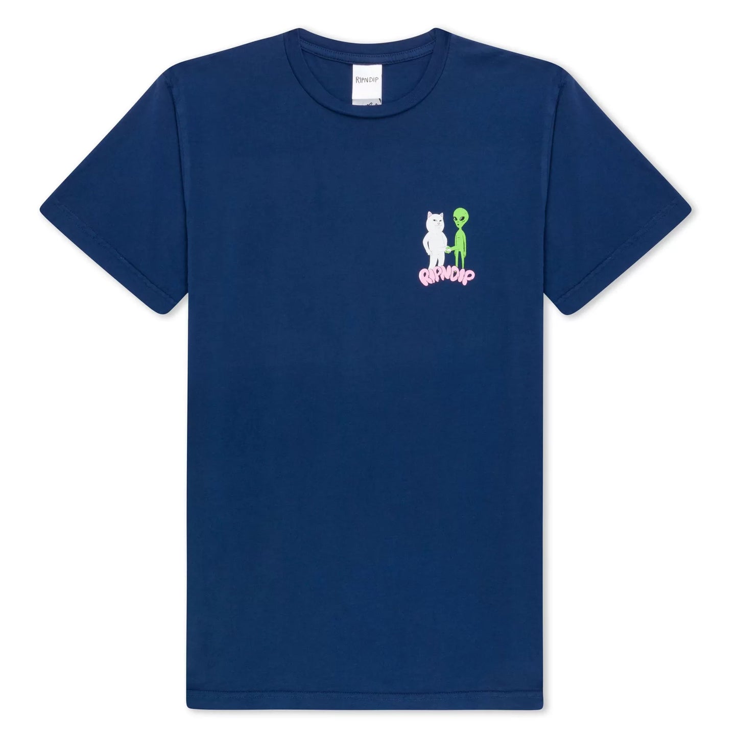 Handsake Tee (Navy)