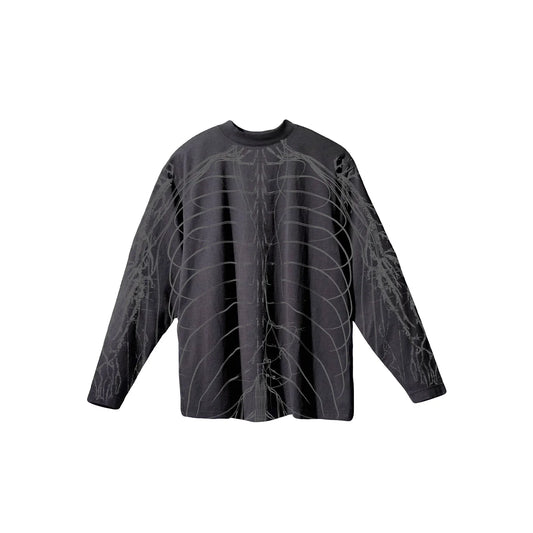 Yeezy x GAP "Sistema Nervioso" Long Sleeve Tee (Black)