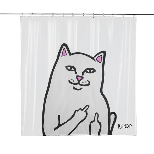 Lord Nermal Clear Shower Curtain