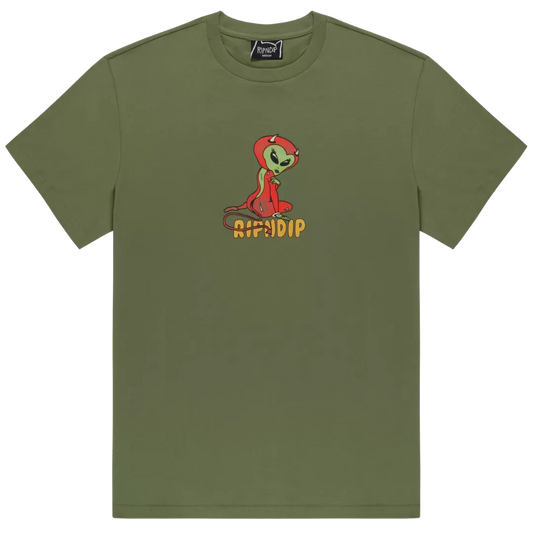 Ripndip "Devil Alien" Tee (Dusty Forest)
