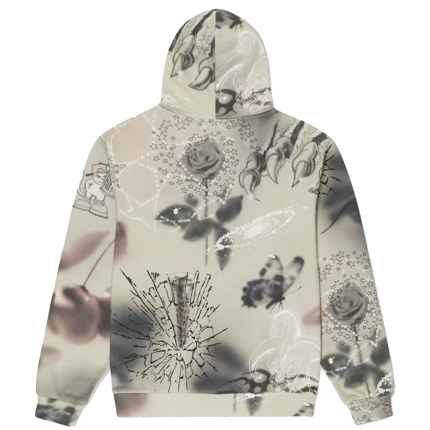 Ripndip Stargazing Zip-Up Hoodie (Off White)