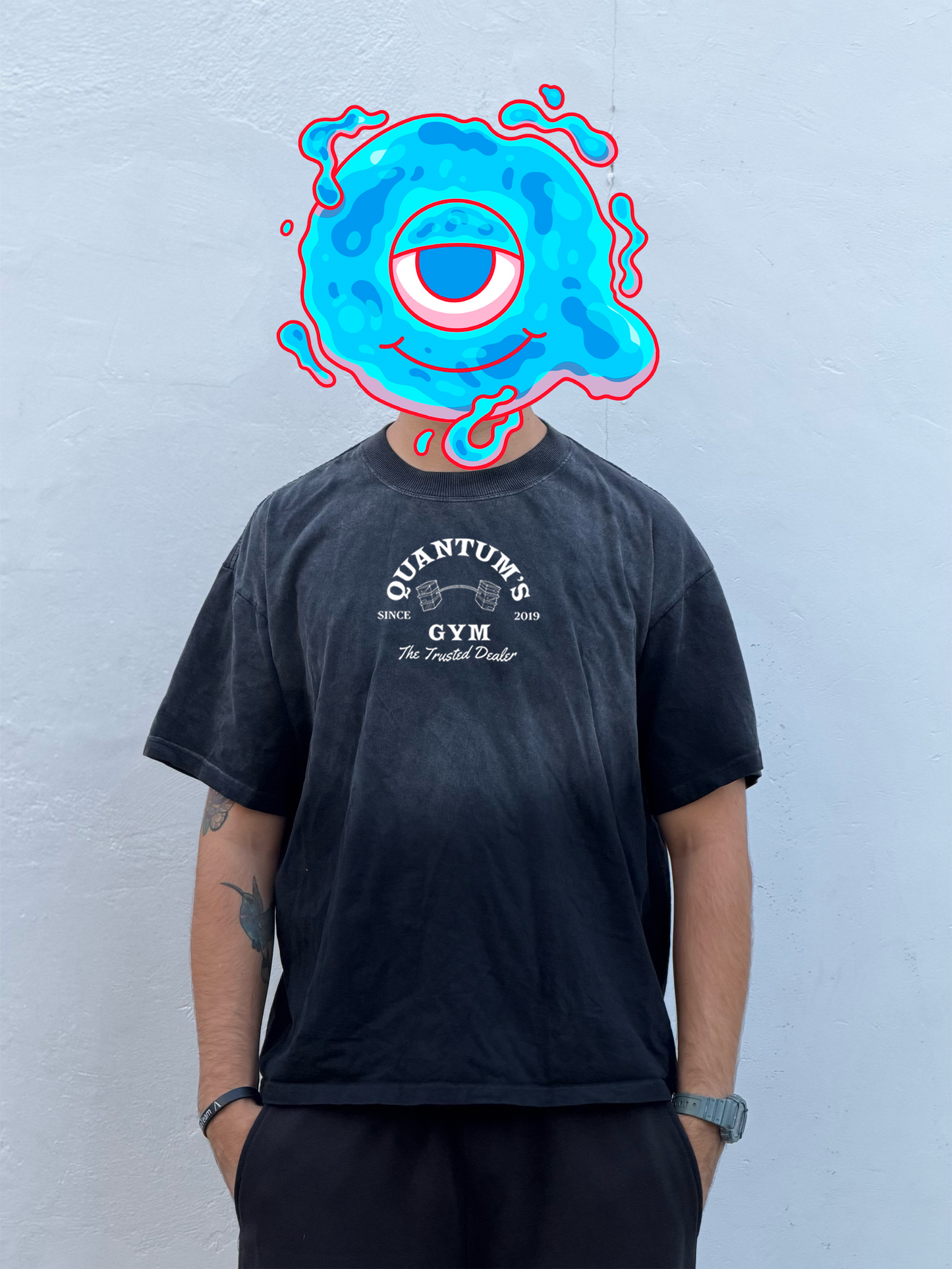 Quantum´s Gym Tee Sunfade (Black)