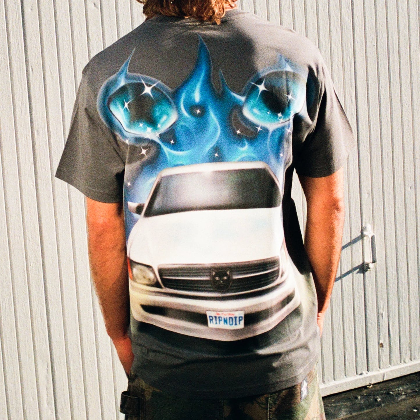 Ripndip "Ride Or Die" Tee (Charcoal)