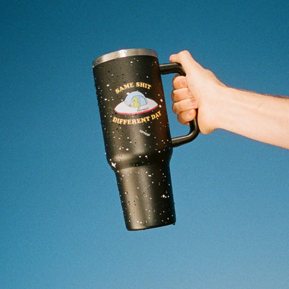 Ripndip "Same Shit Different Day" Big Cup Tumbler (Black)