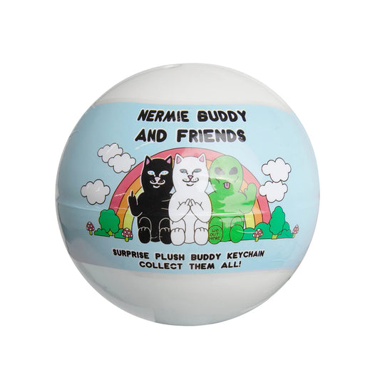 Nermie Buddy and Friends  Mistery Plush Keychains (Multi)