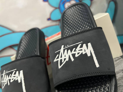 Benassi Stussy Slide "Off Noir"