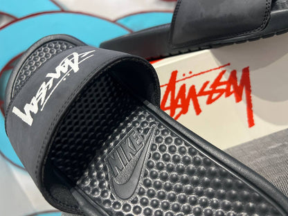 Benassi Stussy Slide "Off Noir"