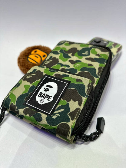 Shoulder Bag "Black" / "Green Camo"