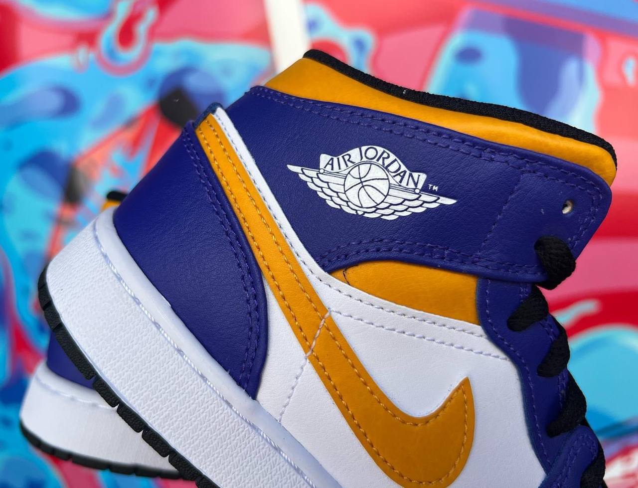 Jordan 1 hotsell la lakers